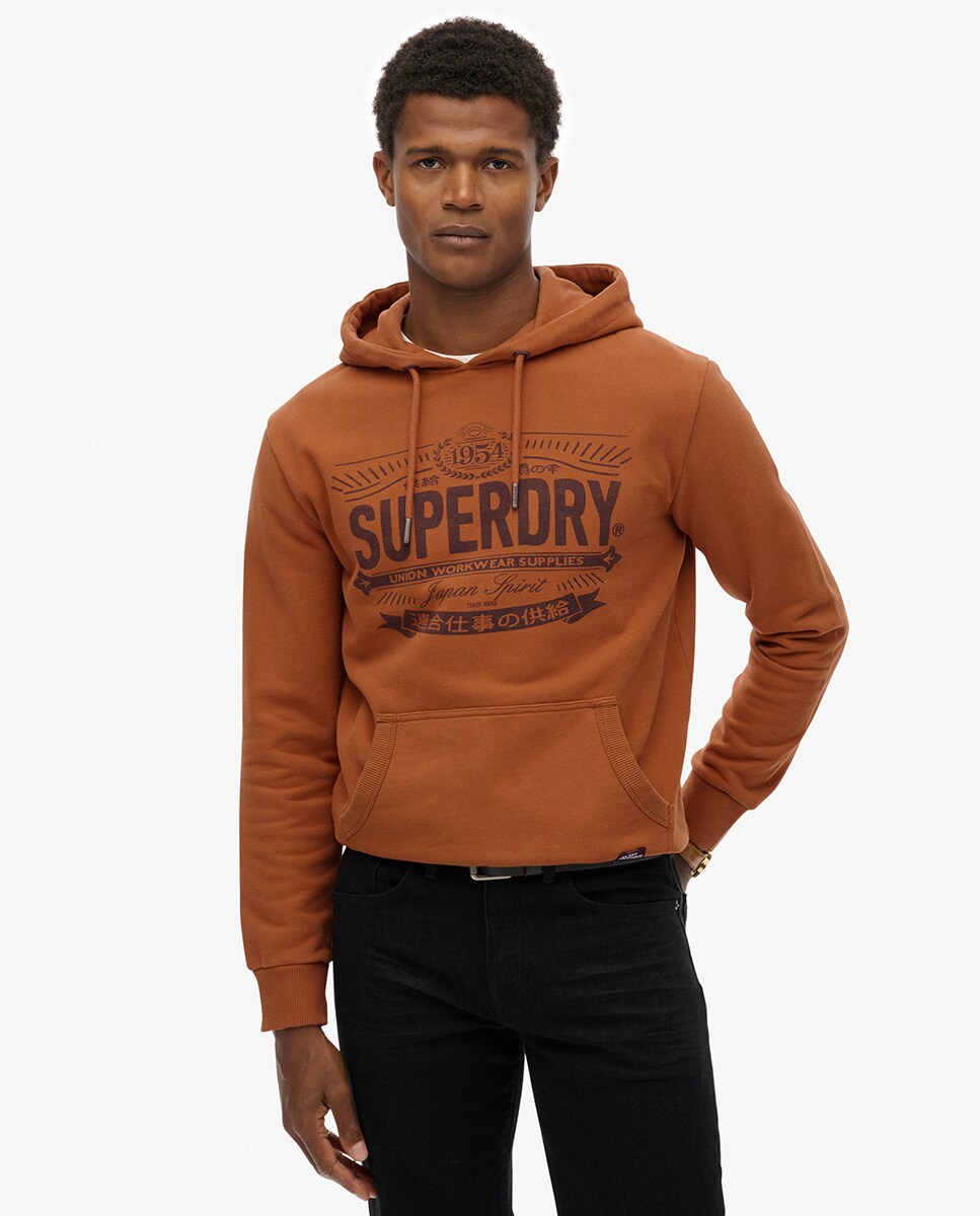 Sudadera de hombre con capucha Heritage Brand · Superdry · El