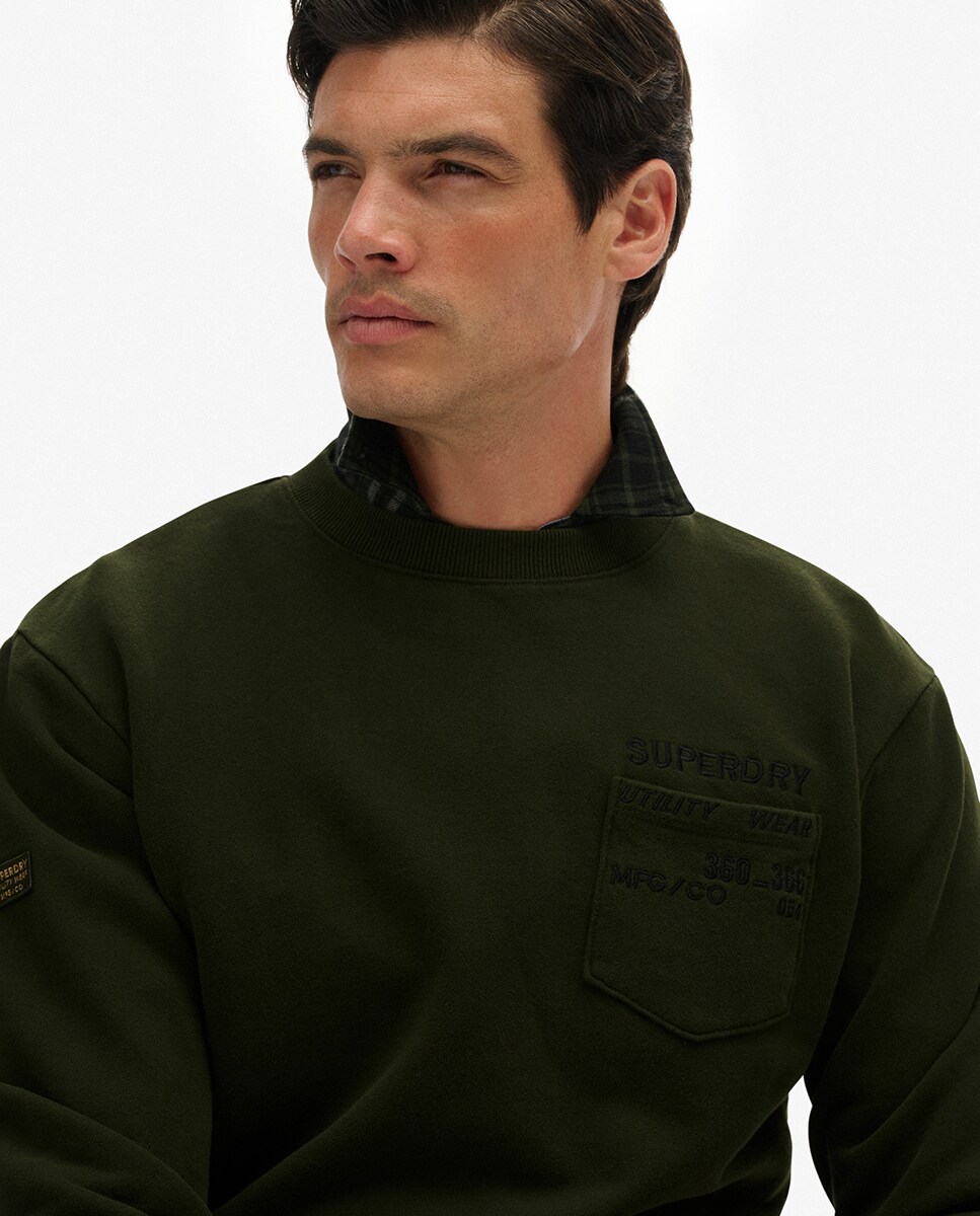 Sudadera de hombre Utility de corte holgado · Superdry · El Corte