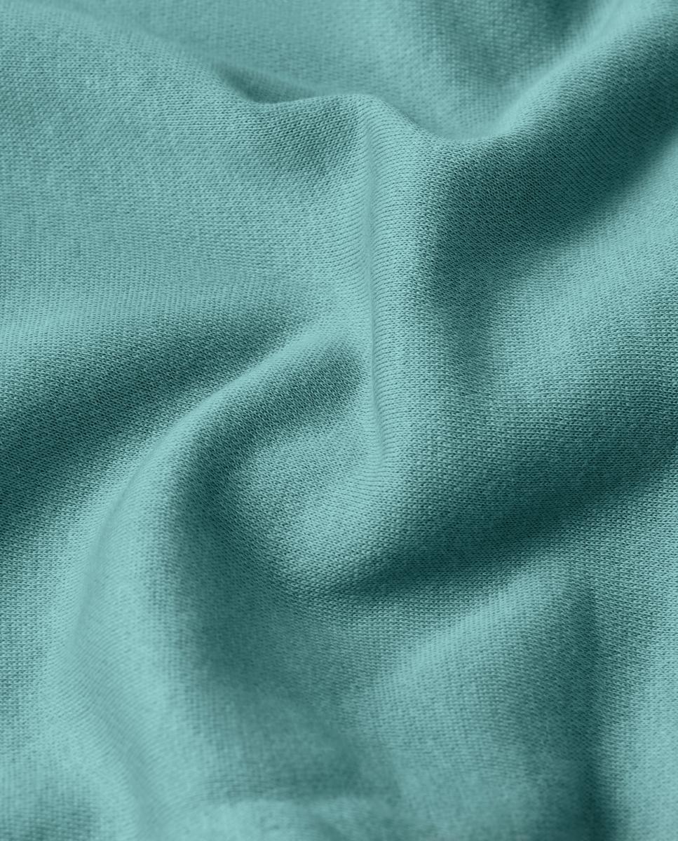 Sweatshirt de Manga Comprida com Capuz e Fecho de Correr - Preto Azul-5