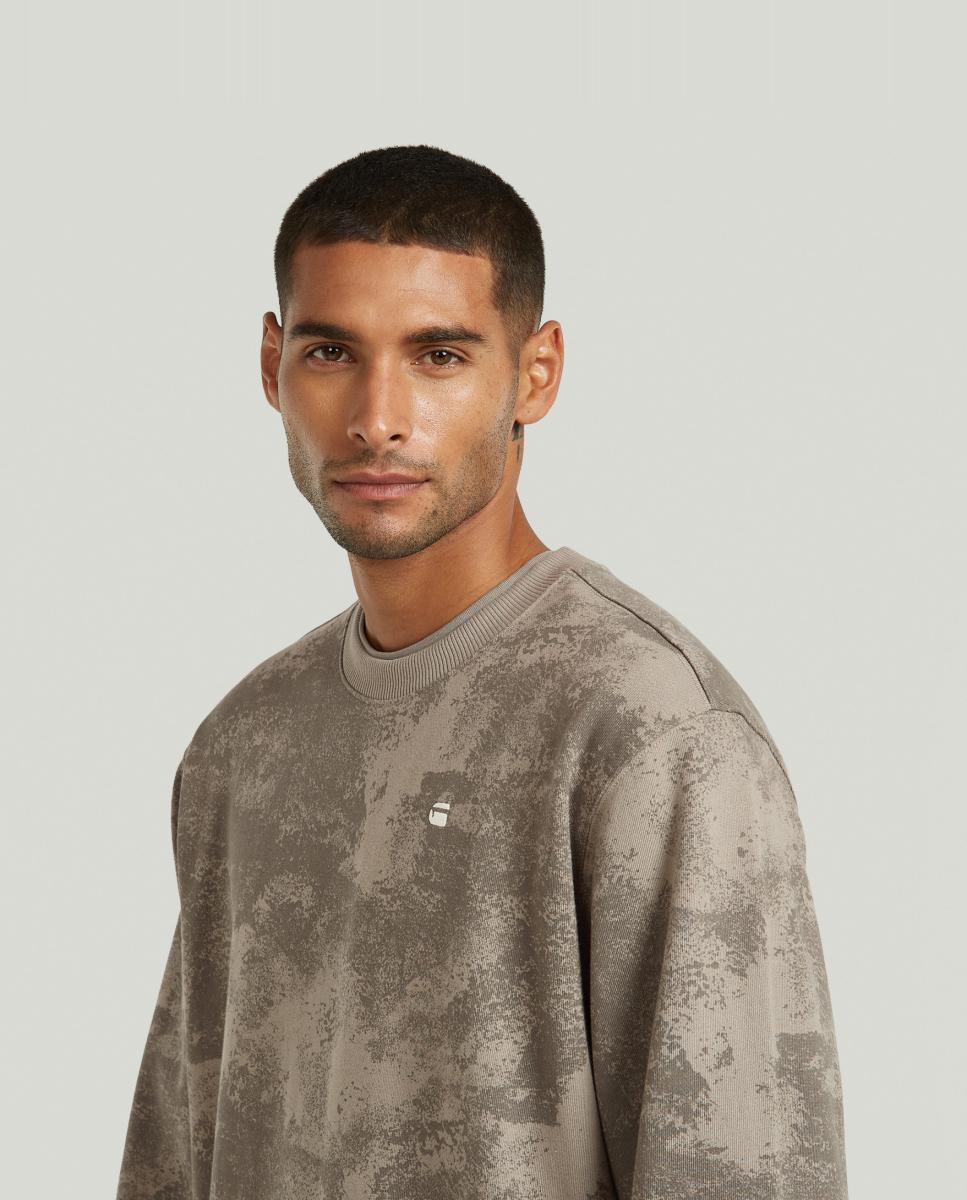 Sweatshirt Regular com Estampado Multicolor-3