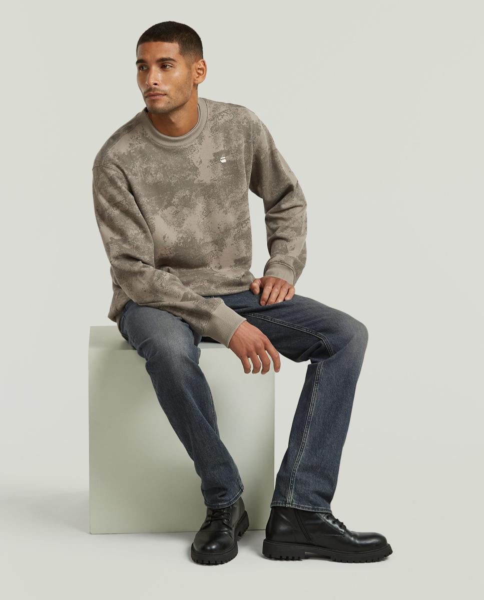 Sweatshirt Regular com Estampado Multicolor-4