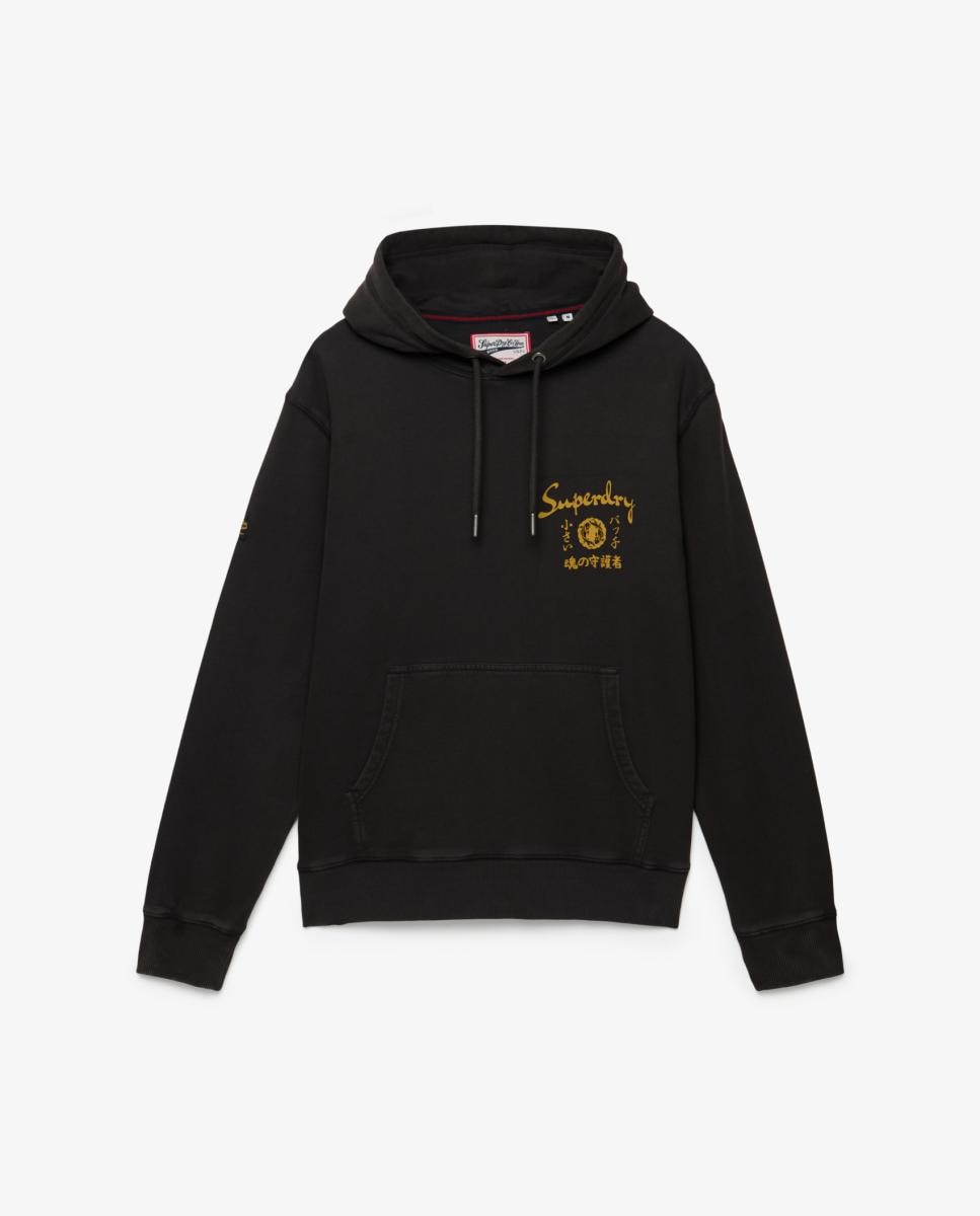 Sweatshirt Tokyo Narrative com Capuz Preto-5
