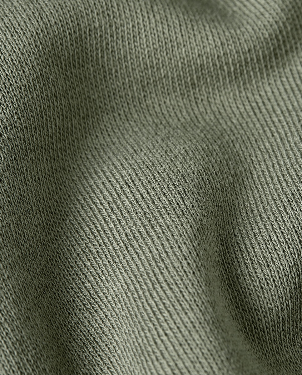 Sweatshirt Regular com Gola Redonda Verde-5