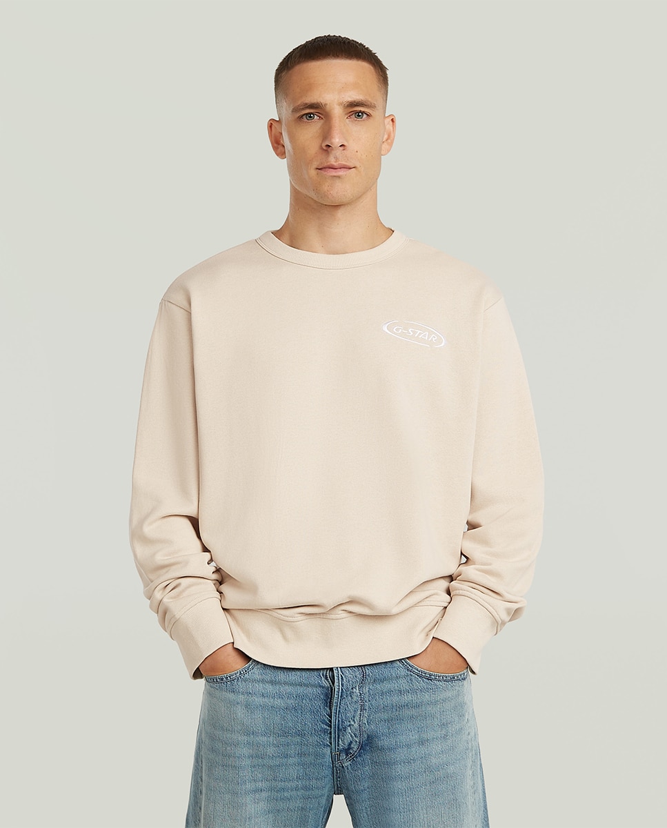 Imagem 0 de Sweatshirt Regular com Gola Redonda