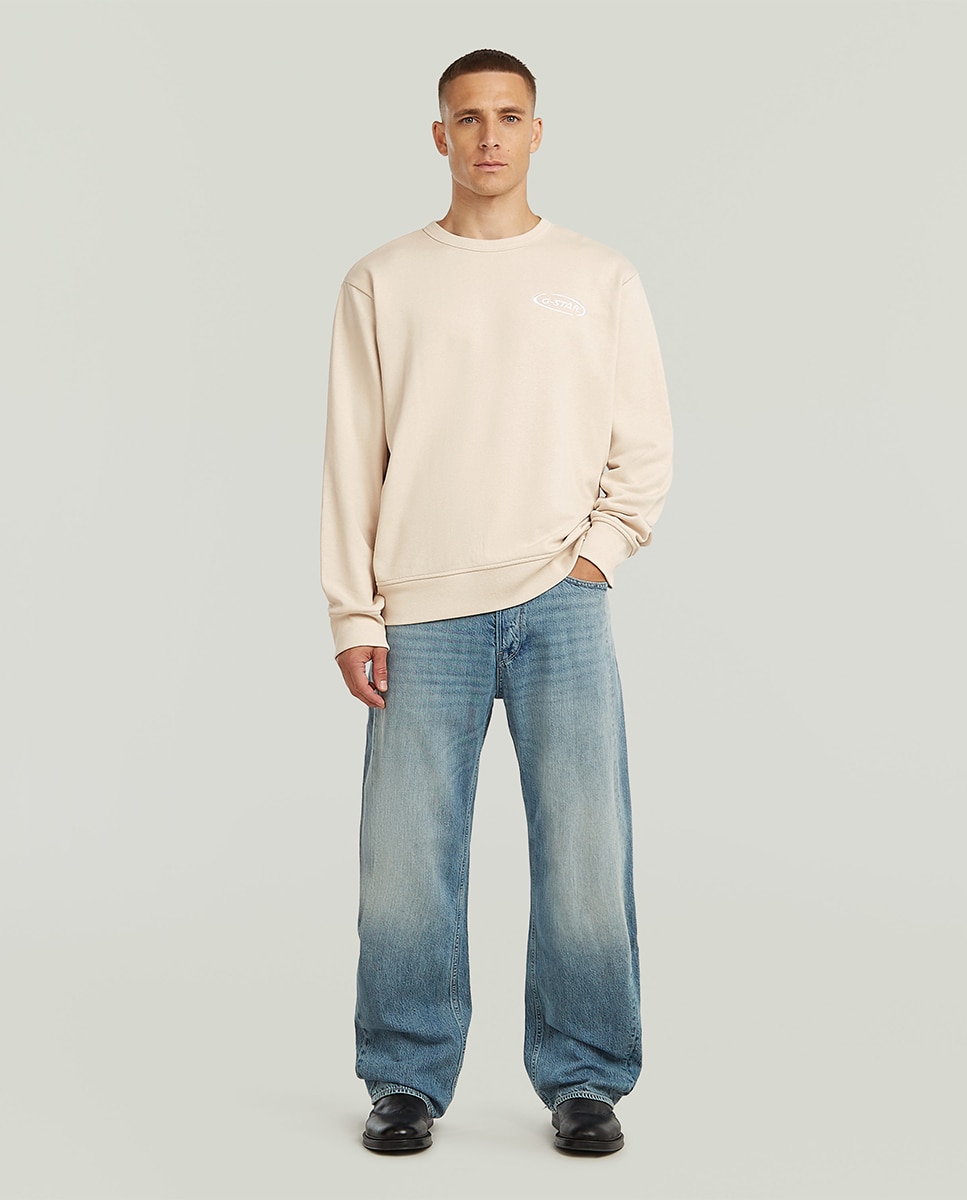 Sweatshirt Regular com Gola Redonda Cru-7