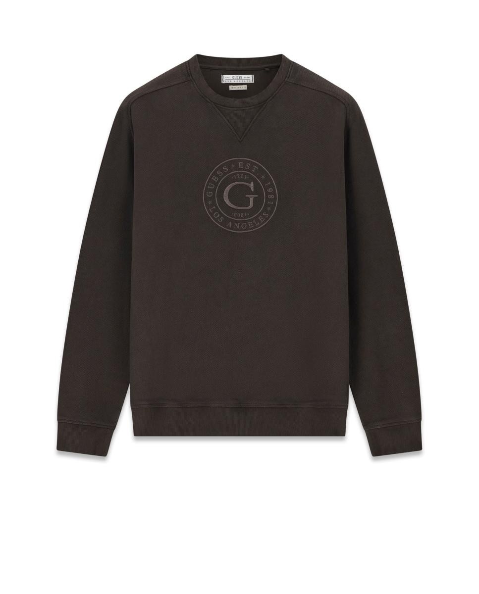 Imagen 0 de Sudadera sin capucha de hombre Marrón