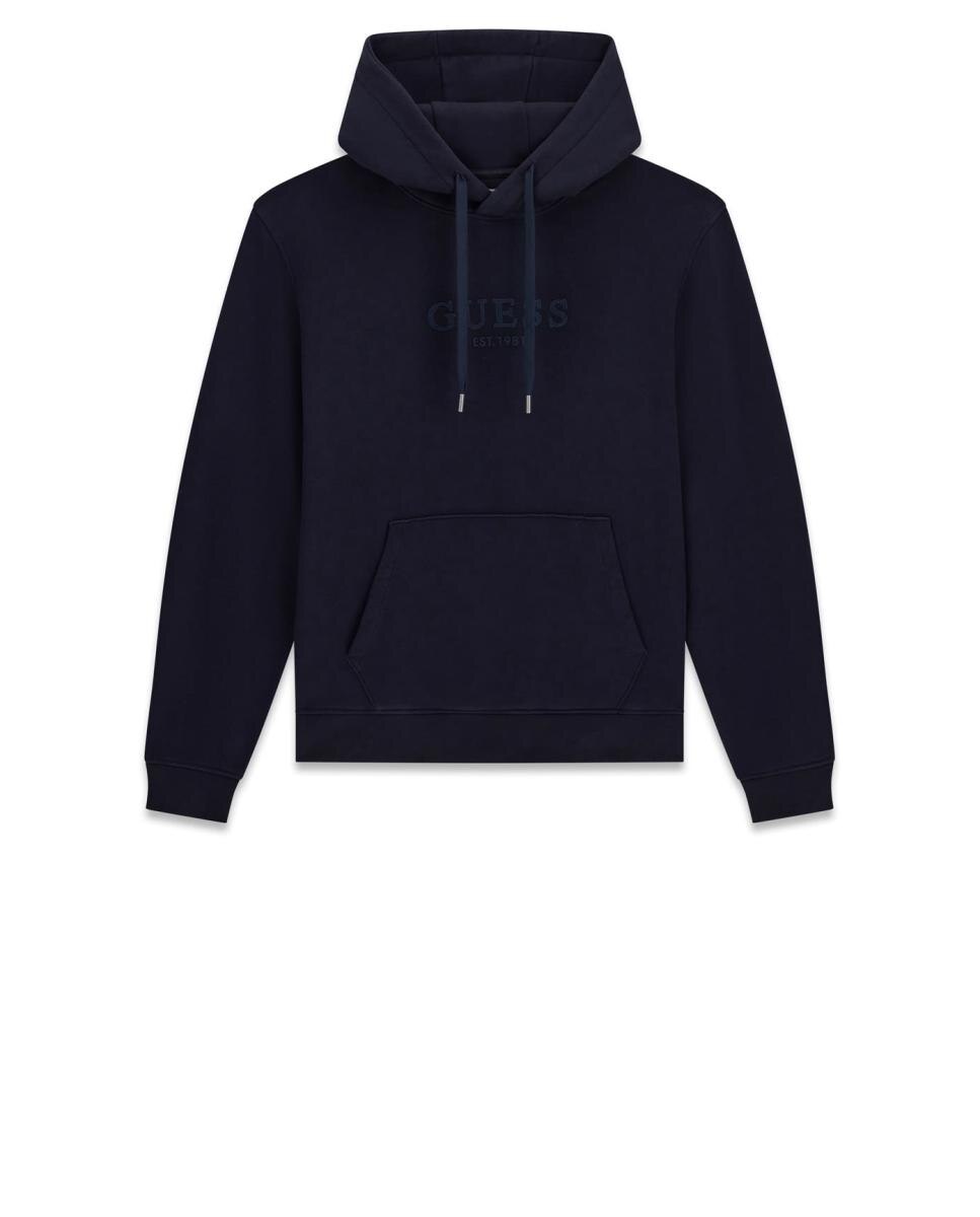 Sudadera con capucha de hombre - Guess - Azul marino Azul marino-2