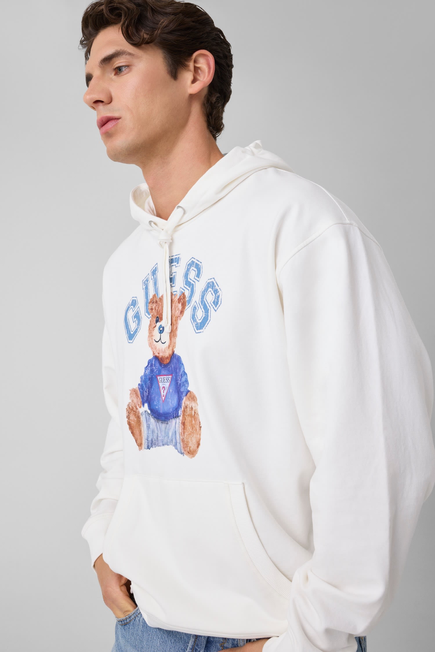 Sweatshirt com capuz Cru-3