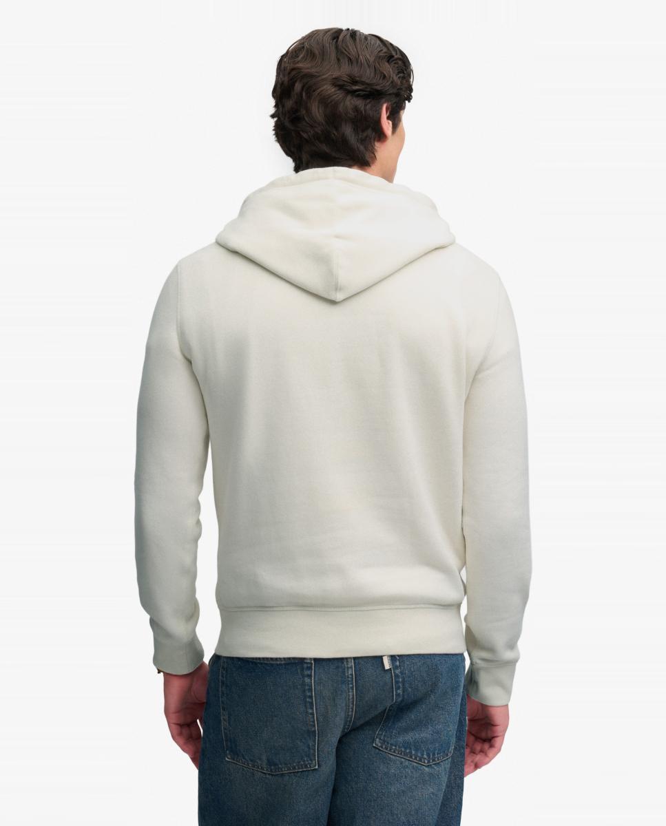 Sudadera con capucha de hombre Athletic Emboss GD de corte relajado - Superdry - Crudo Crudo-2