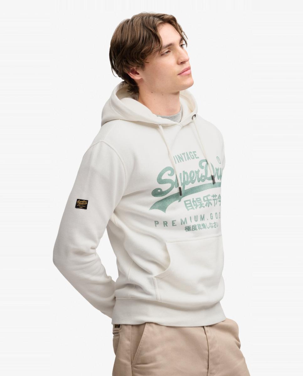 Sweatshirt com Capuz VL Classic Cru-3