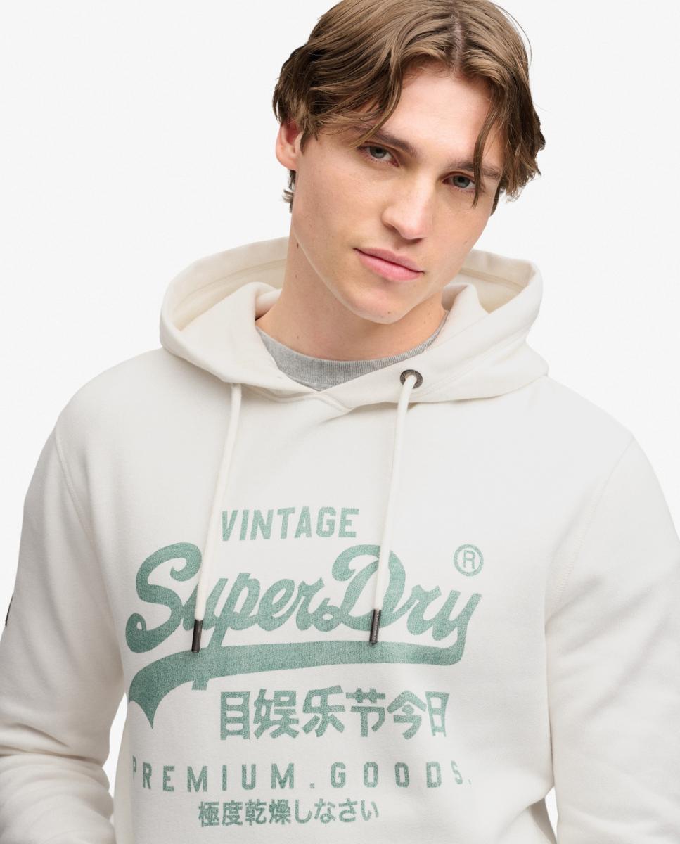 Sweatshirt com Capuz VL Classic Cru-4