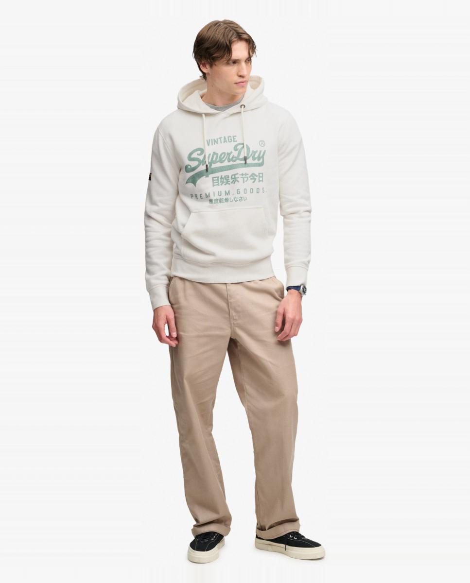 Sweatshirt com Capuz VL Classic Cru-6