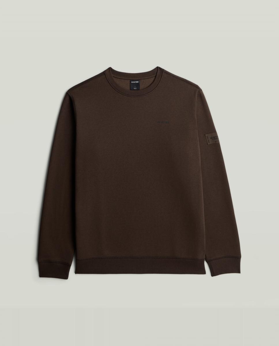 Sudadera de hombre de corte recto - G-Star - Marrón Marrón-4