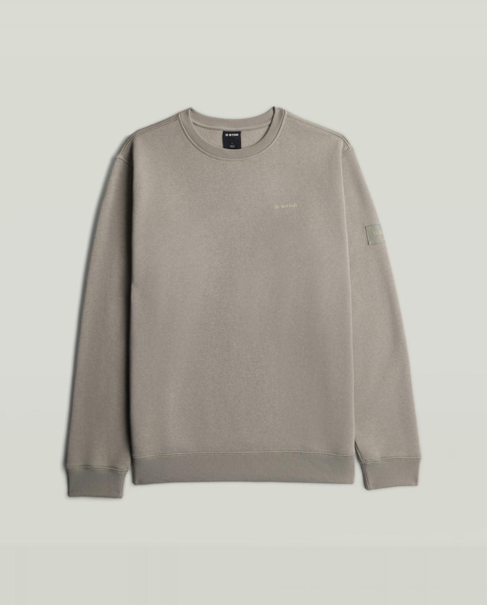 Sudadera de hombre de corte recto - G-Star - Beige Beige-4