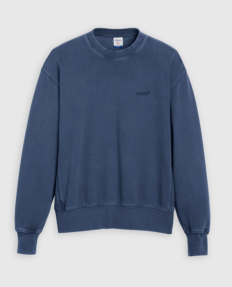 Sudadera de hombre de algodón con cuello redondo - Levi's - Azul Azul-1