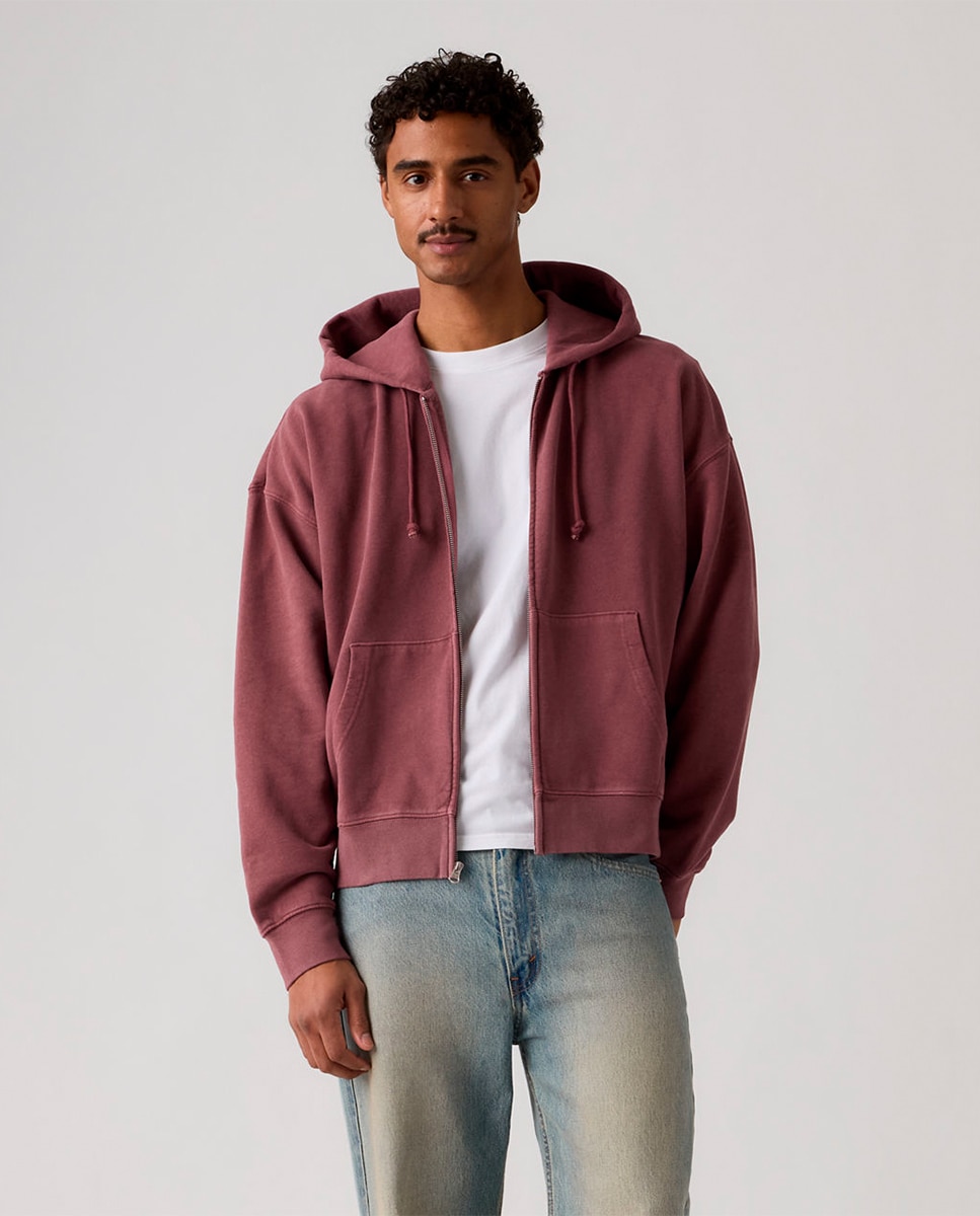 Imagem 0 de Sweatshirt com Capuz e Fecho de Correr