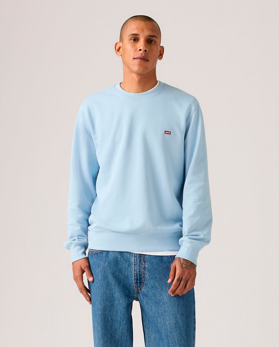 Imagem 0 de Sweatshirt com Decote Redondo e em Algodão