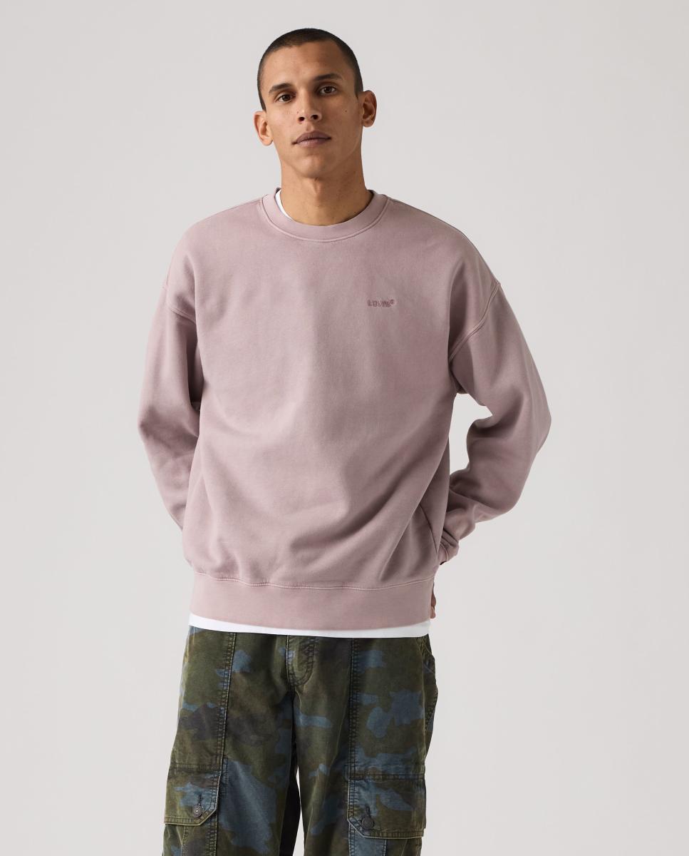 Imagem 0 de Sweatshirt com Decote Redondo e em Algodão