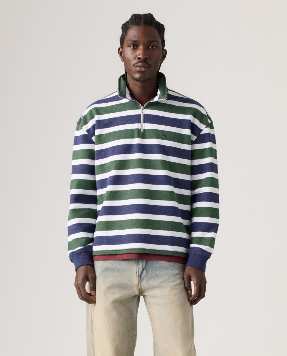 Imagem 0 de Sweatshirt com Colarinho de Polo