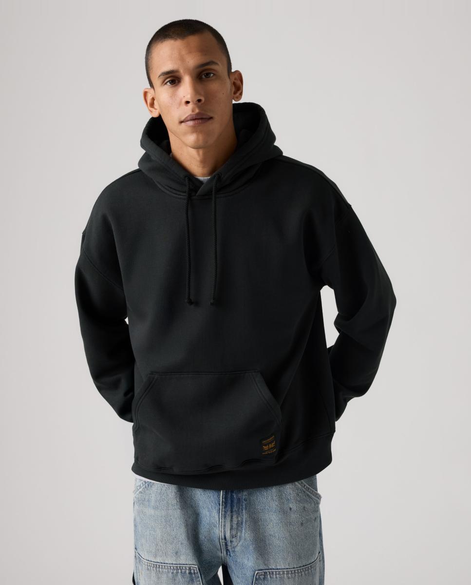 Sudadera de hombre con capucha - Levi's - Negro Negro-3