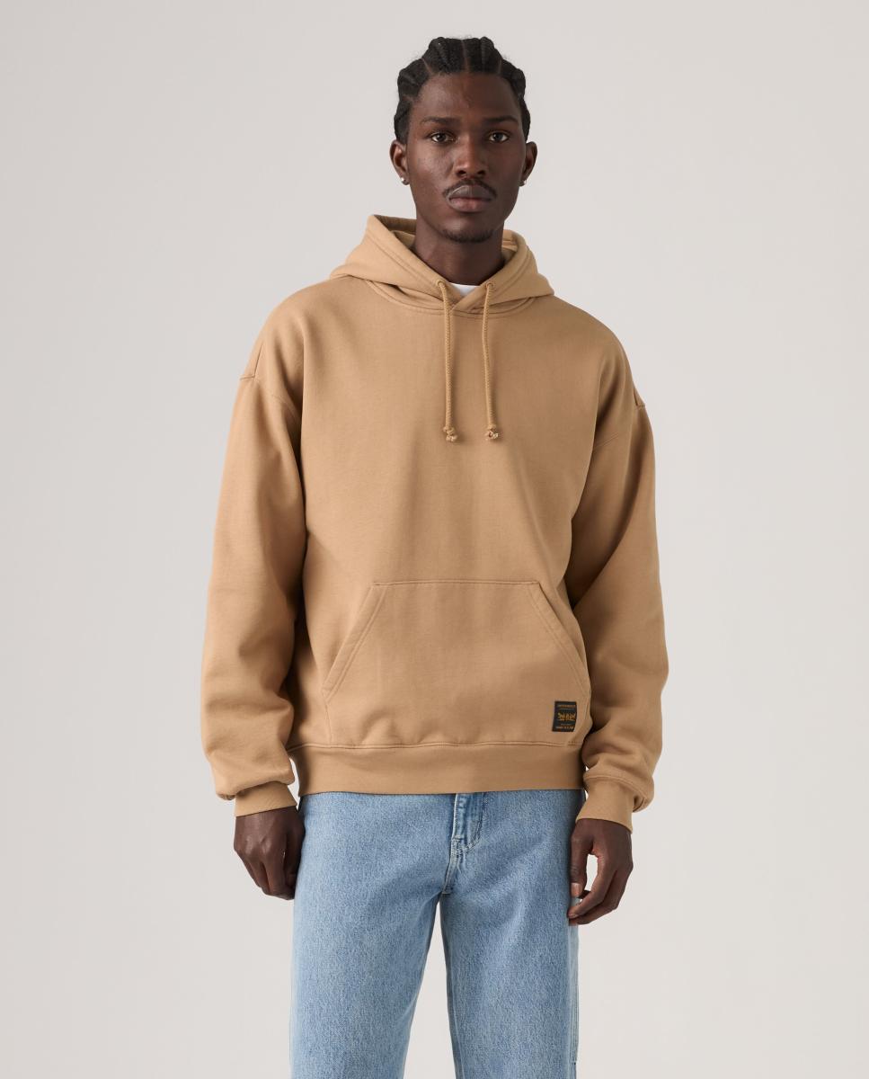 Imagen 0 de Sudadera de hombre con capucha Kaki