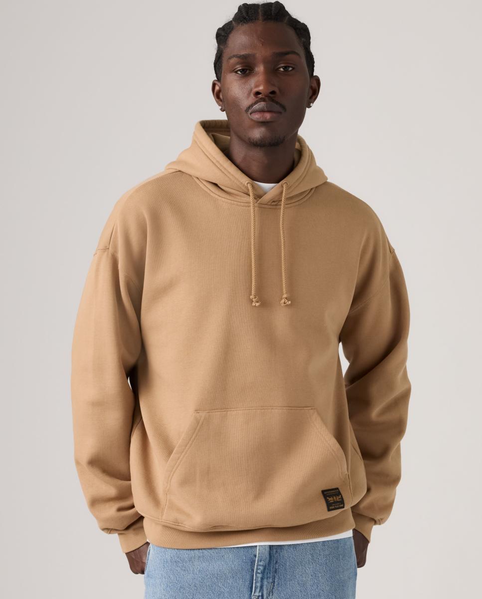 Sudadera de hombre con capucha - Levi's - Kaki Kaki-3