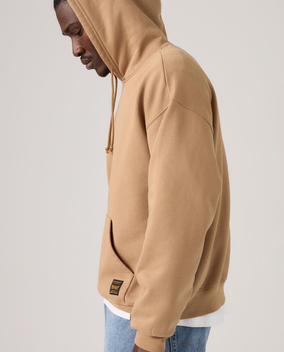 Sudadera de hombre con capucha - Levi's - Kaki Kaki-4