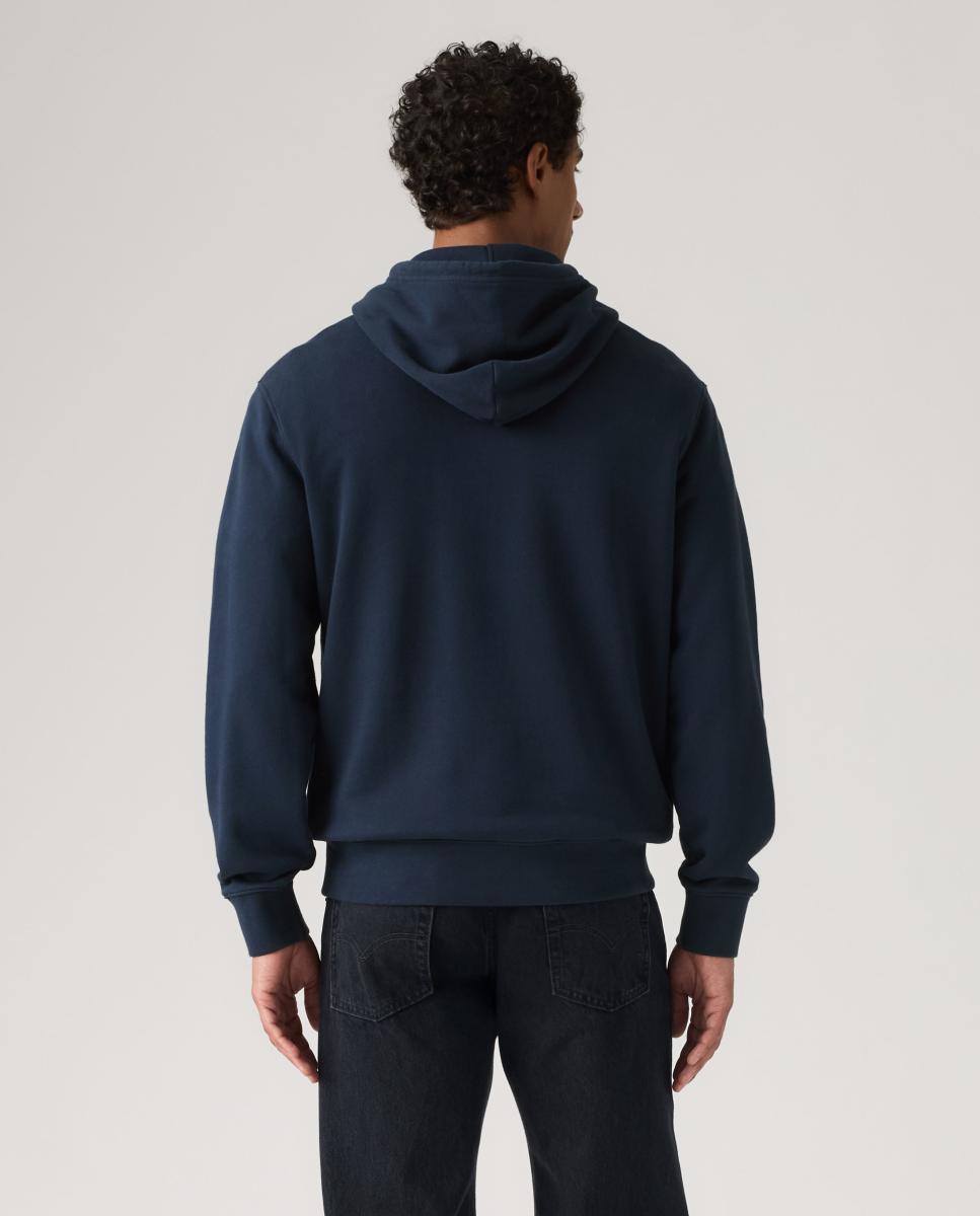 Sweatshirt de homem com capuz Azul-marinho-2