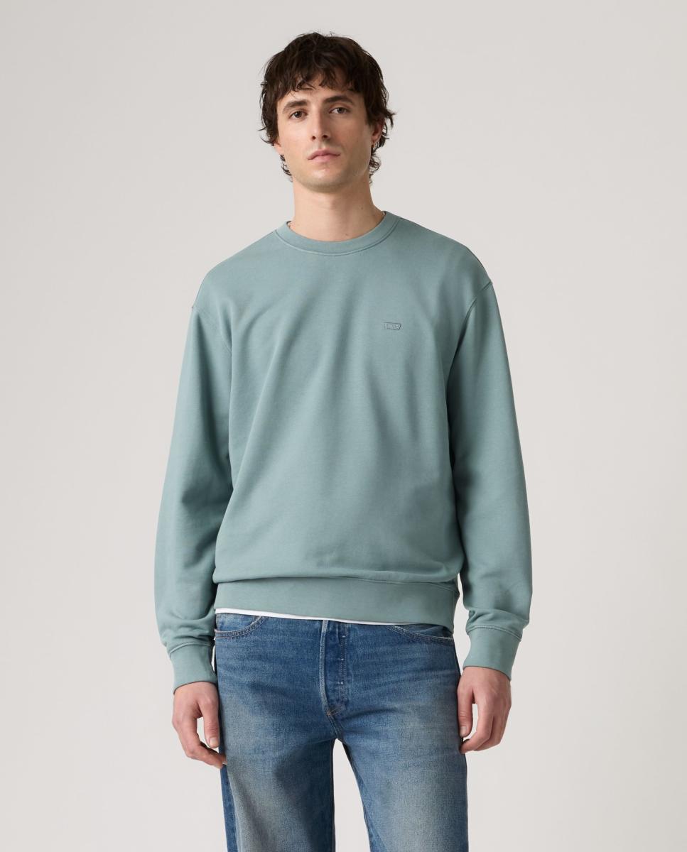 Imagem 0 de Sweatshirt com Decote Redondo e em Algodão