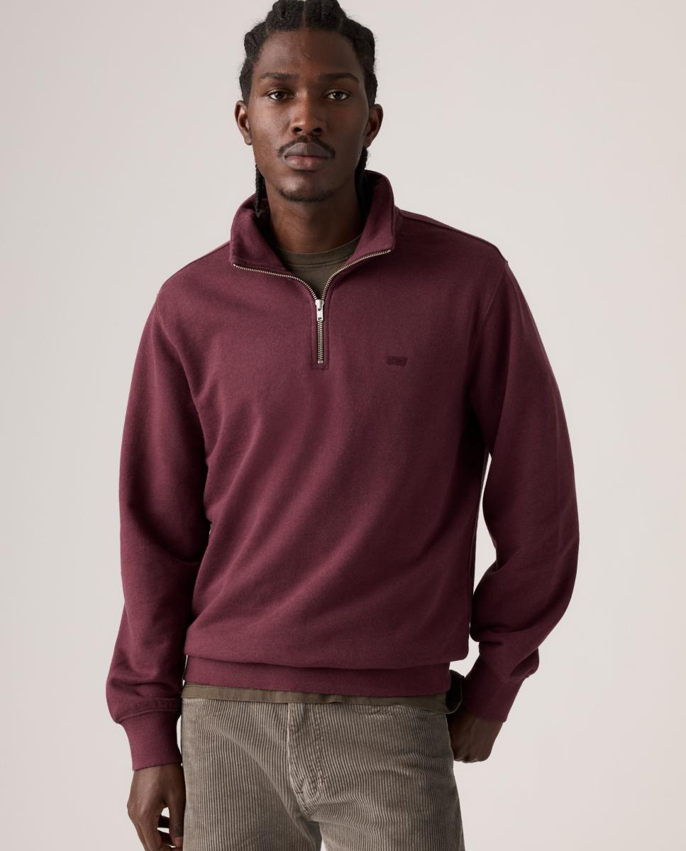 Sweatshirt com Gola Chaminé Bordeaux-4