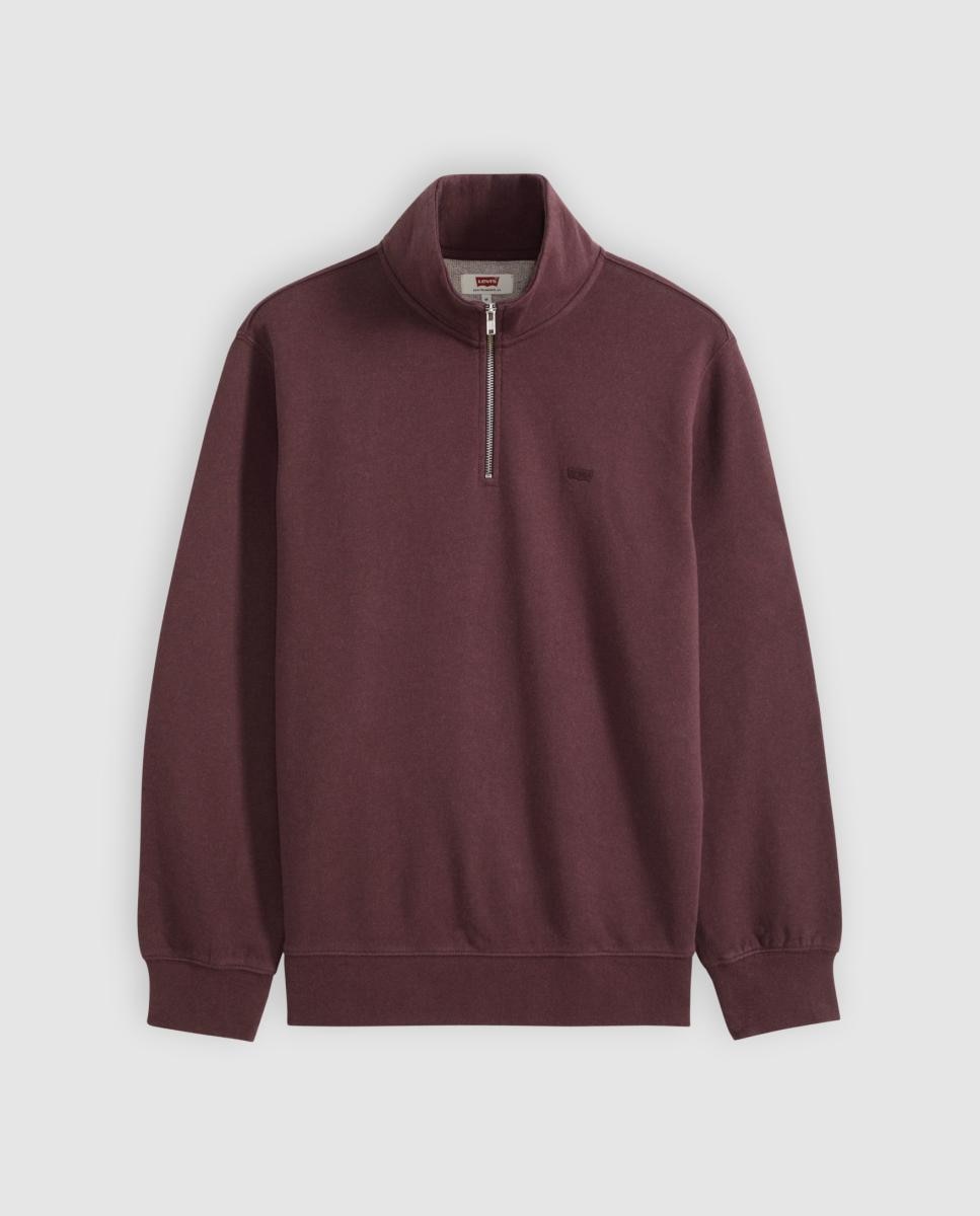 Sweatshirt com Gola Chaminé Bordeaux-5