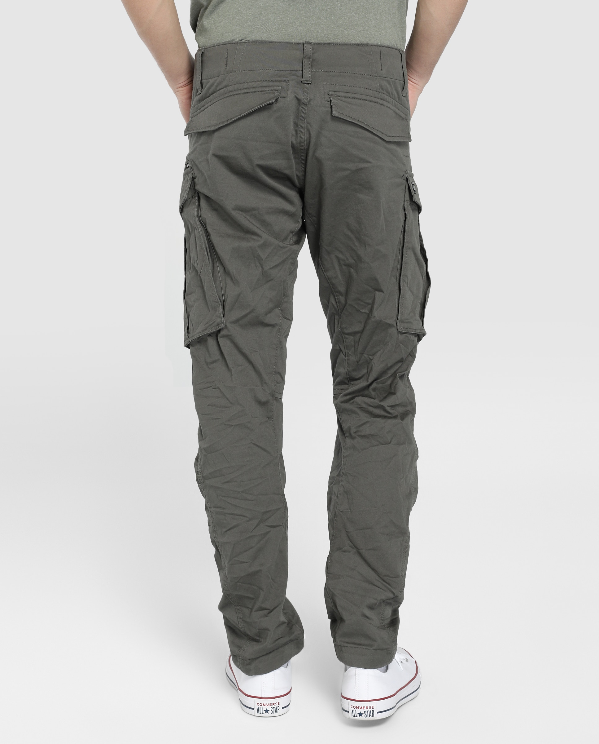 Calças sportswear de homem G-Star Raw verdes Verde-2