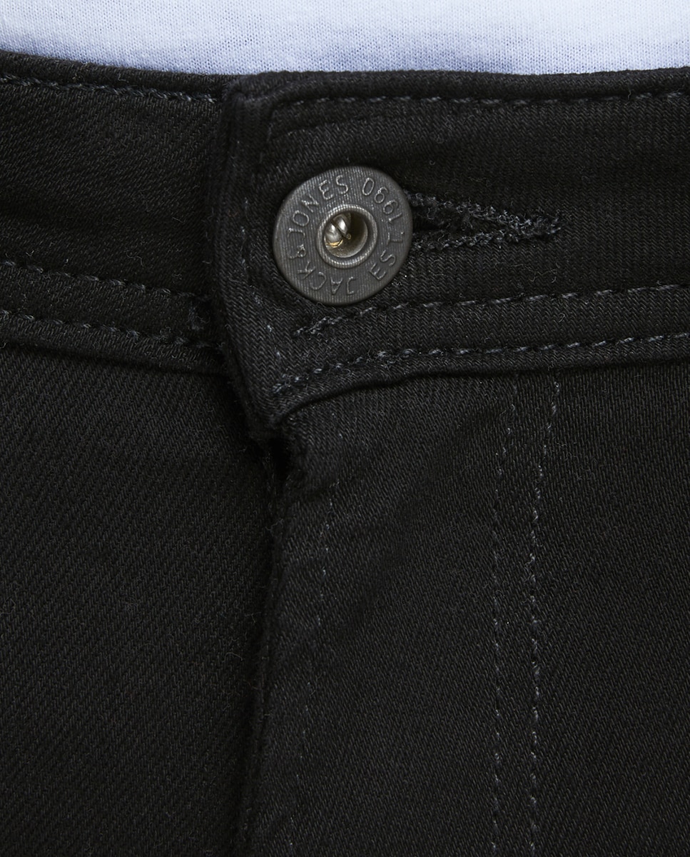 Jeans Liam skinny pretas sustentáveis Preto-4