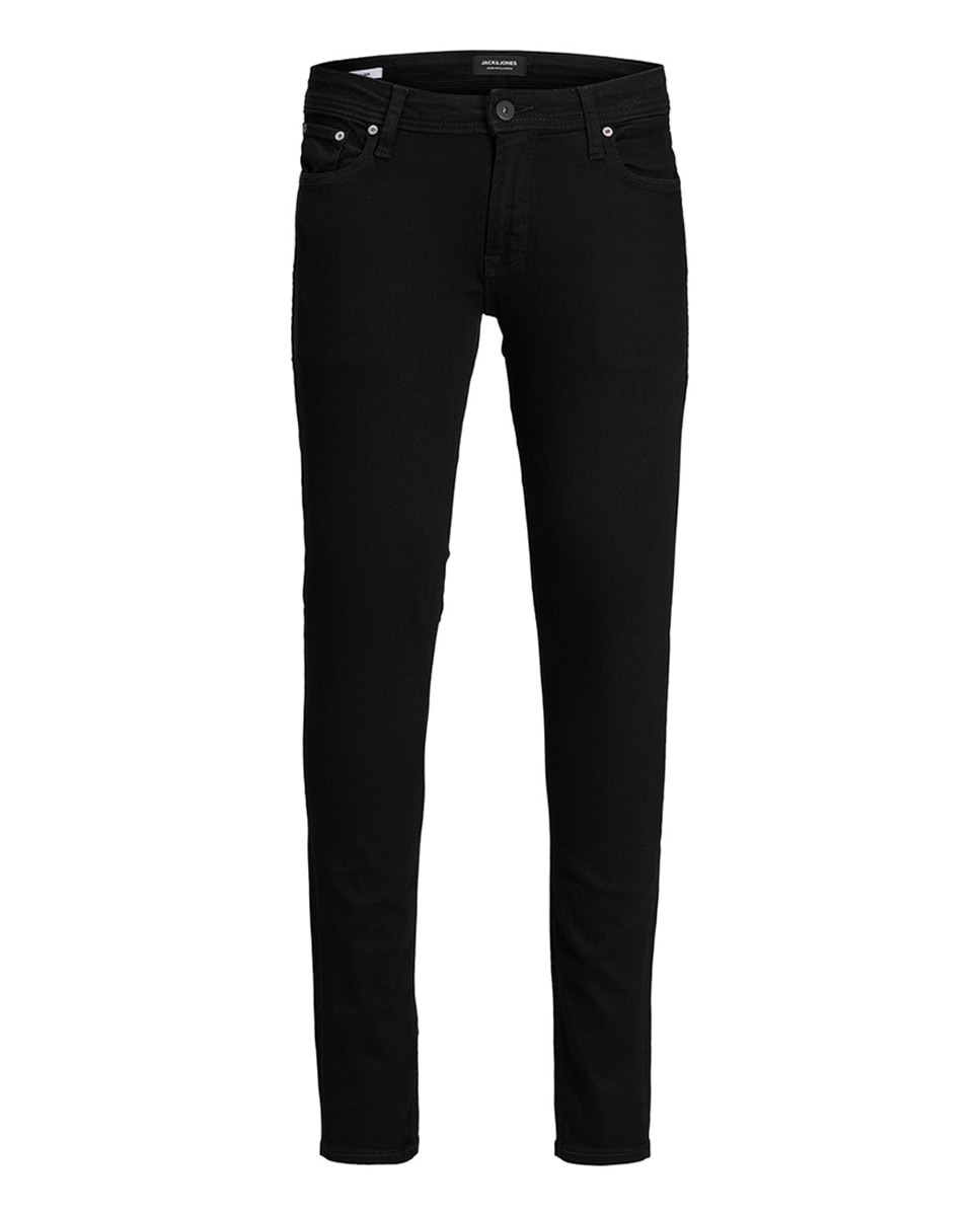 Jeans Liam skinny pretas sustentáveis Preto-6