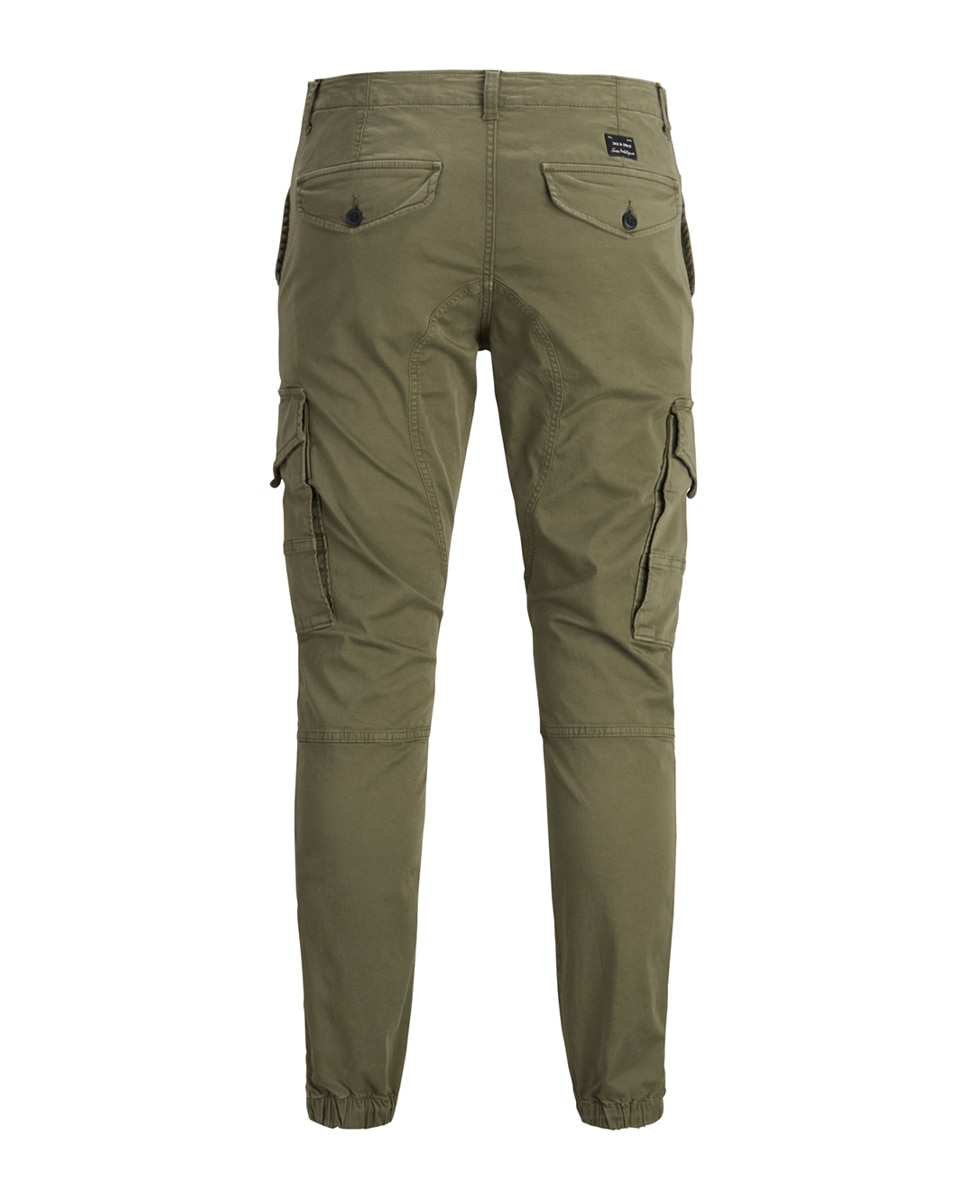 Calças sportswear de homem Jack & Jones slim verdes Verde-7