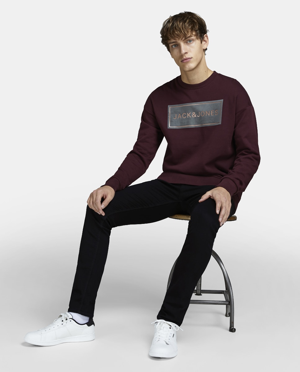 Jeans Glenn slim pretas Preto-3