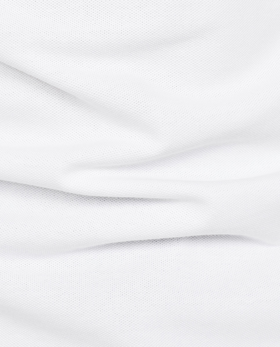 Polo Slim de Manga Curta - Branco Branco-7