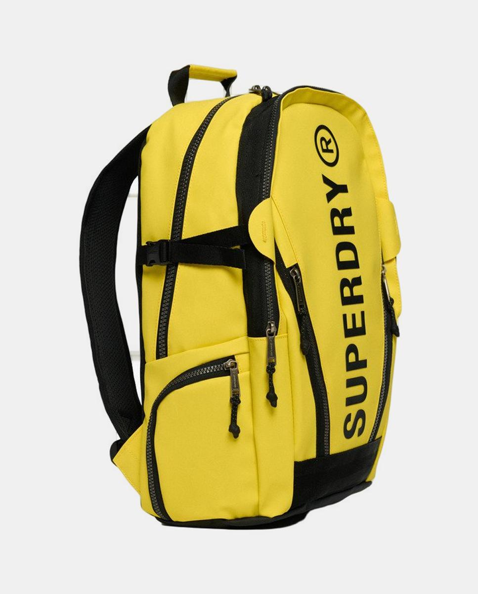 Mochila Tarp de Lona Amarelo-4