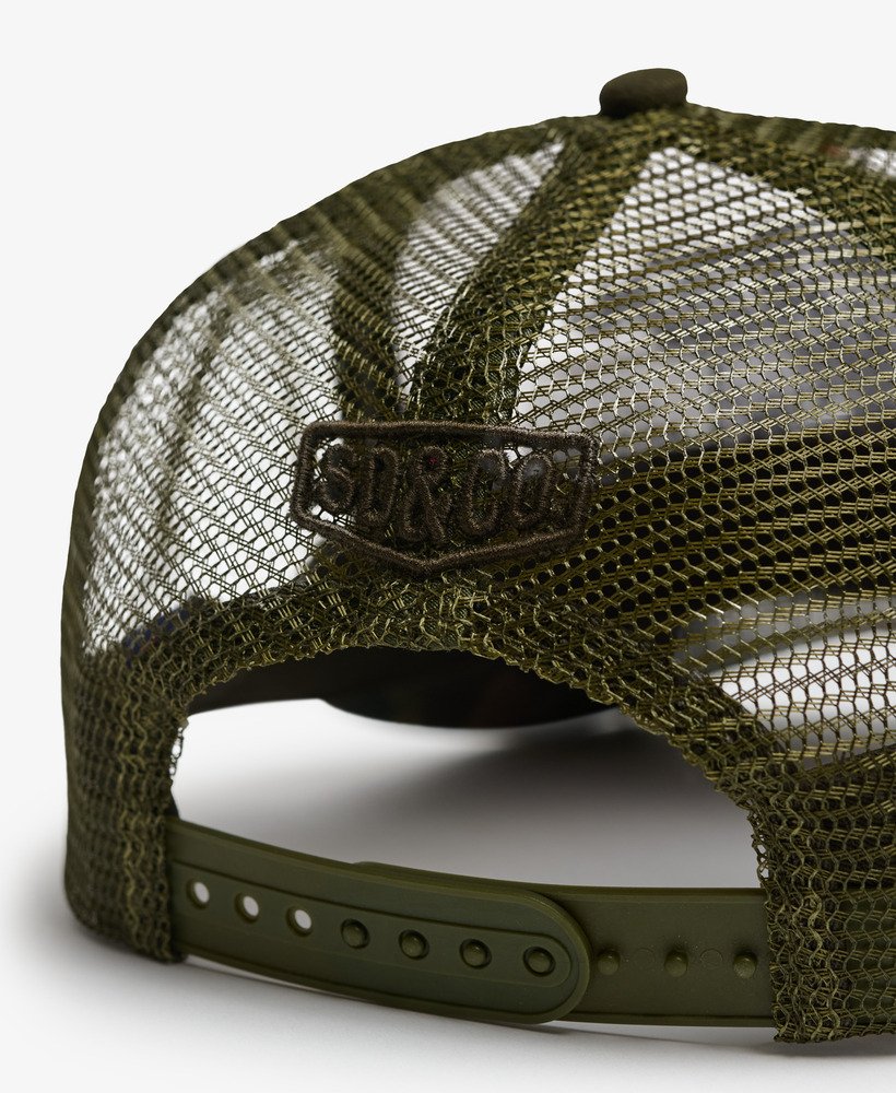 Boné de Malha Trucker Verde-4