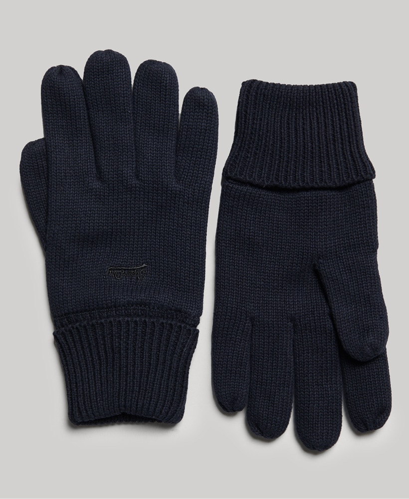 Imagen 1 de Guantes de punto SD Logo de hombre - Superdry - Negro Negro