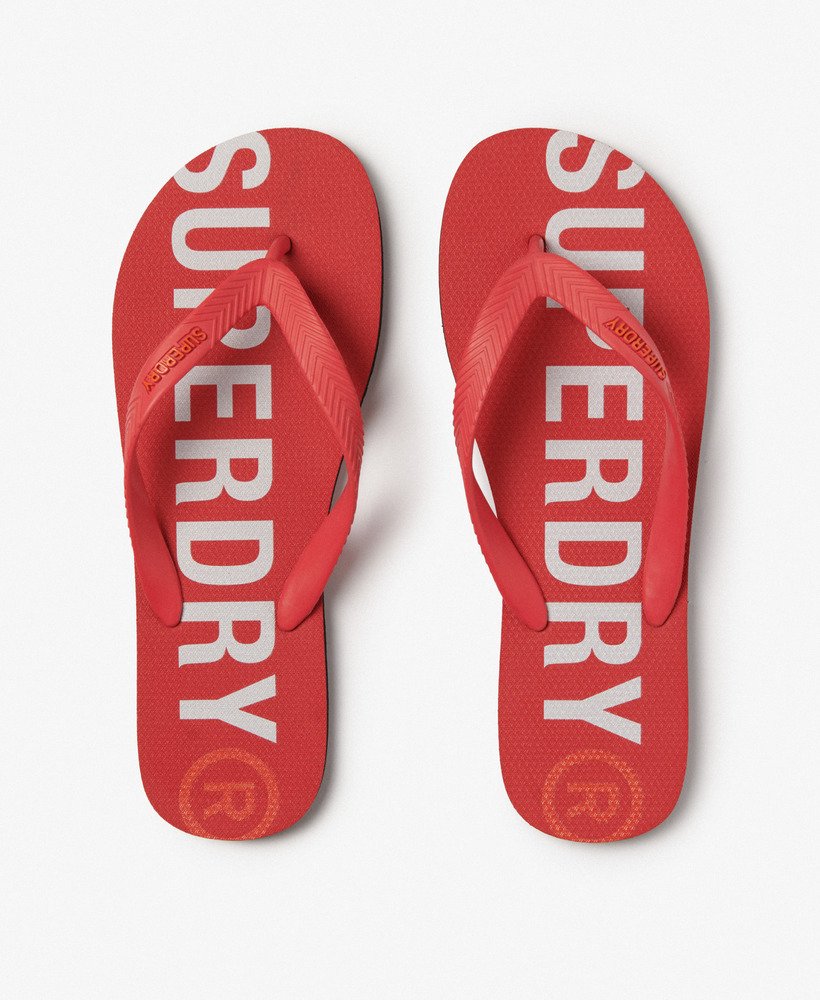 Chanclas de hombre Core Essential - Superdry - Rojo Rojo-2