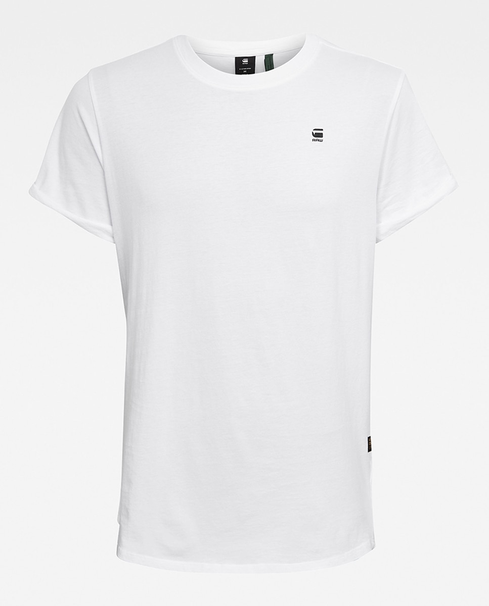 Camiseta de hombre de manga corta y corte relajado - G-Star - Blanco Blanco-5