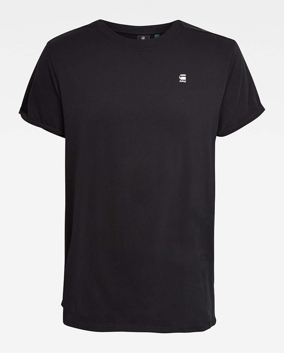 Camiseta de hombre de manga corta y corte relajado - G-Star - Naranja Naranja-5