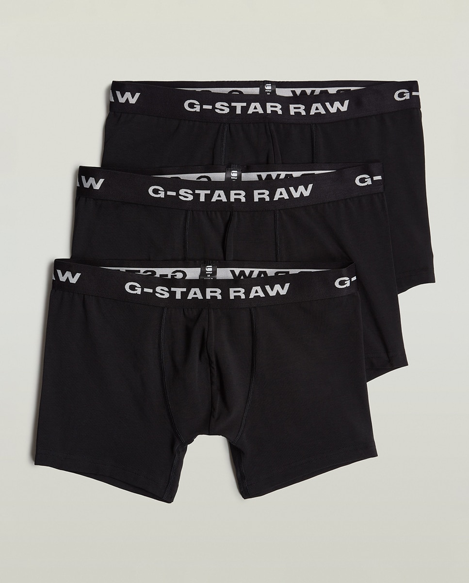 Calzoncillos suaves y elásticos de hombre - G-Star - Negro Negro-1