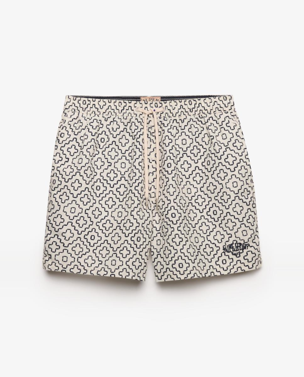 Calções de Banho Premium Printed 15 Polegadas Estampado-1