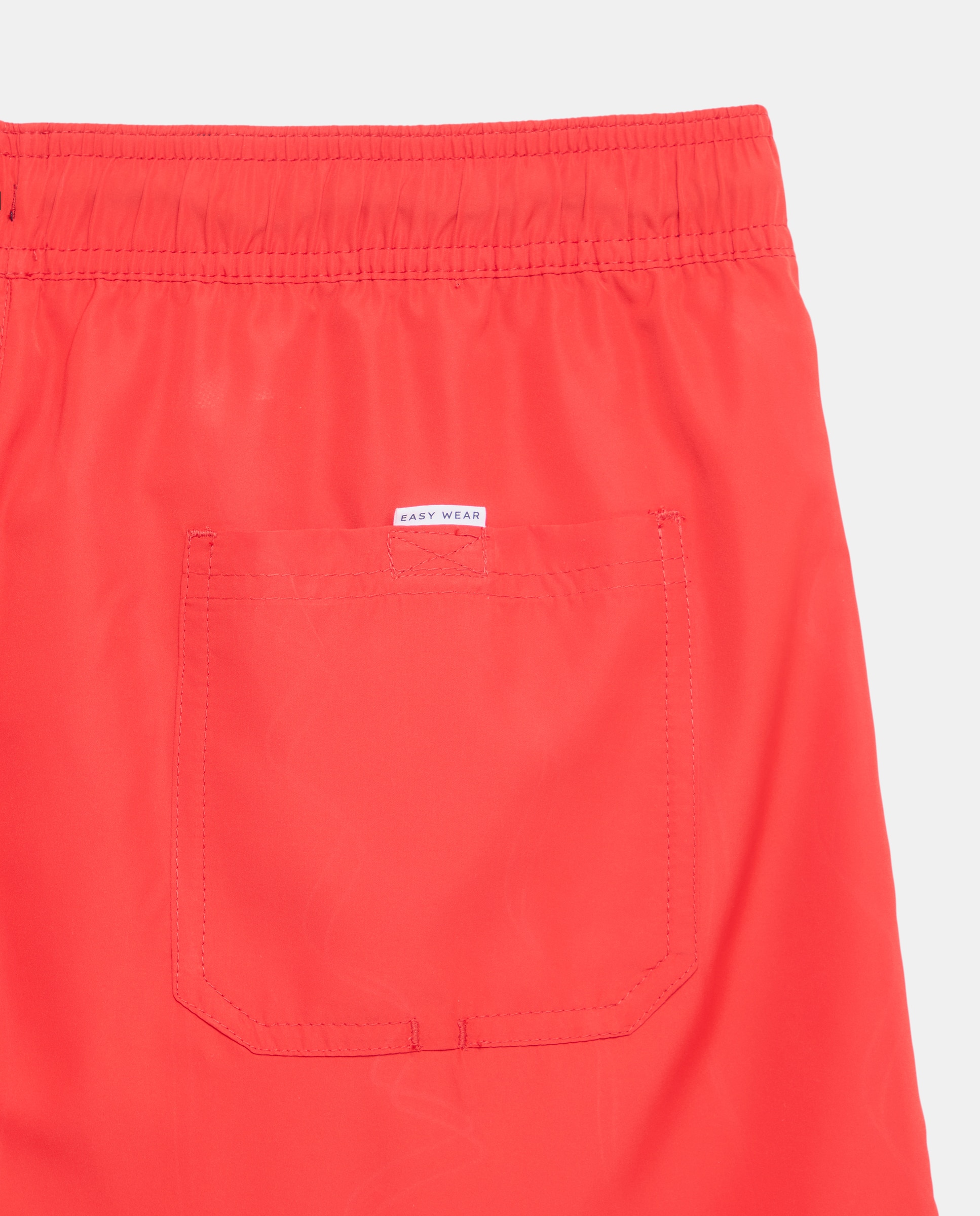 Bañador bermuda liso de hombre - Easy Wear - 610 Carmín 610 Carmín-4