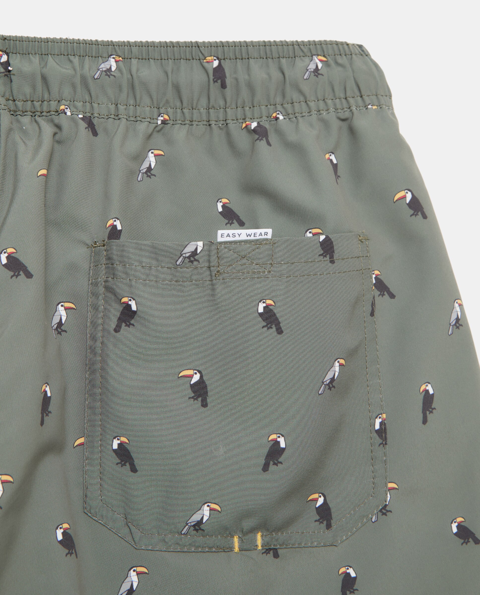 Bañador estampado de hombre - Easy Wear - Verde Verde-4