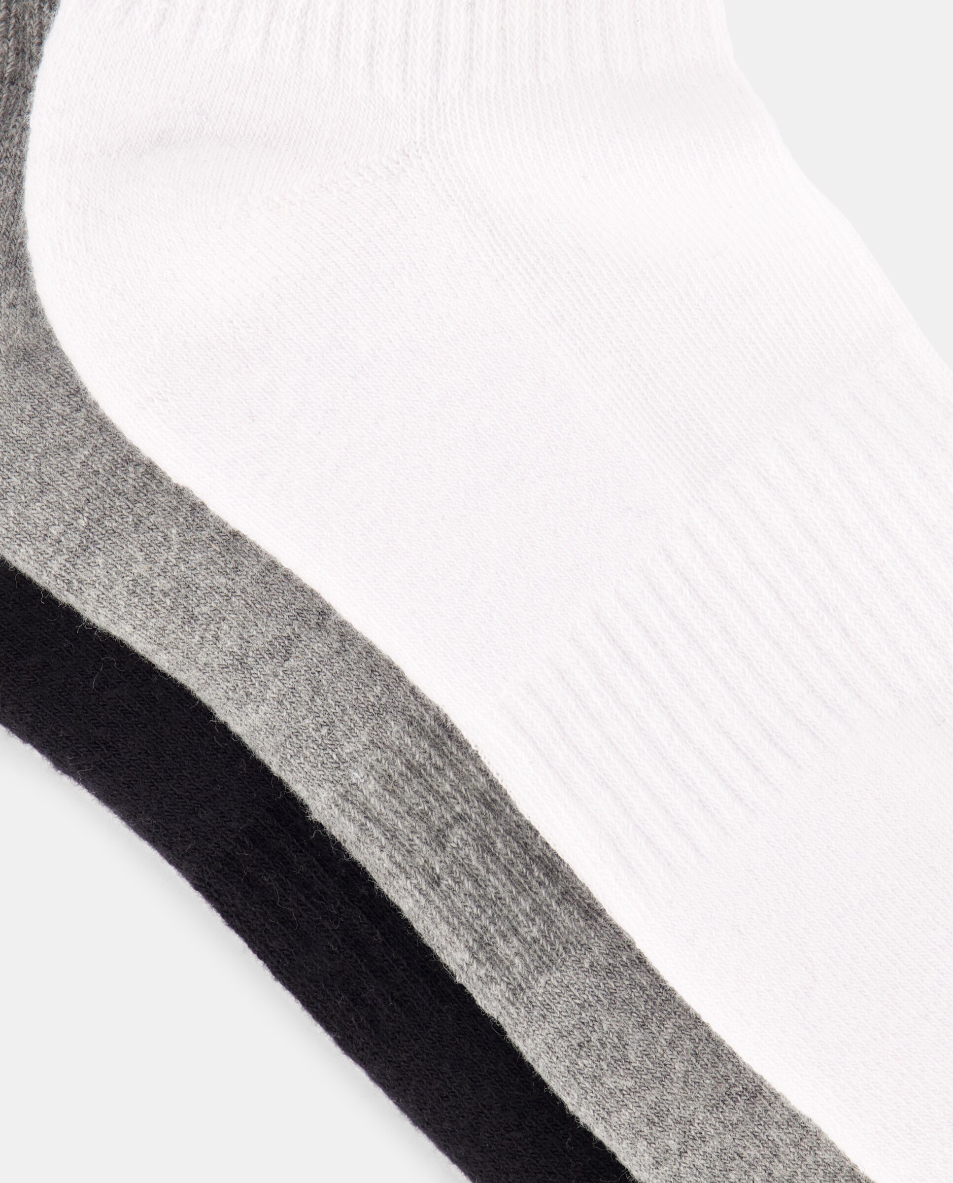 Pack 3 calcetines tobilleros de adulto Gris-2