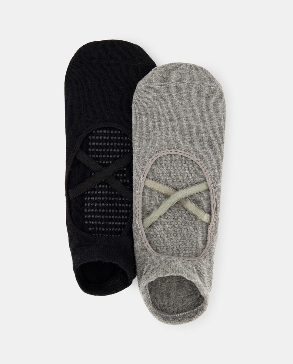 Imagen 0 de Pack 2 calcetines pilates de mujer