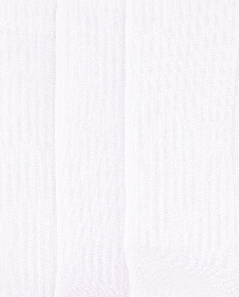 Pack 3 calcetines tenis de adulto Blanco-2